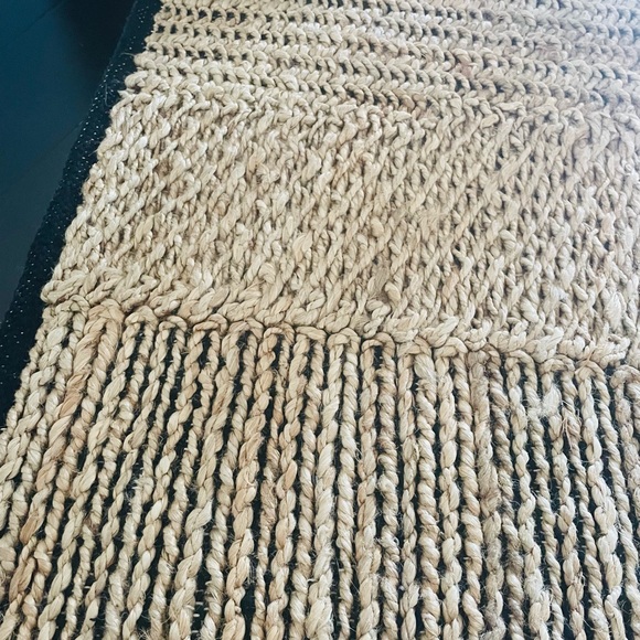 CB2 Patchwork Jute Rug - Picture 3 of 3